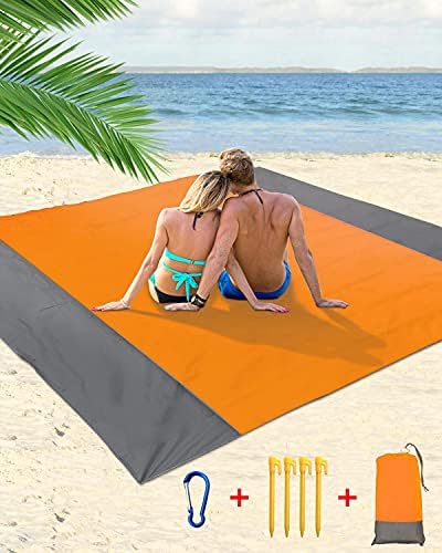 Beach Mat Picnic Blanket Waterproof Upgraded Extra Large Beach Bl...
