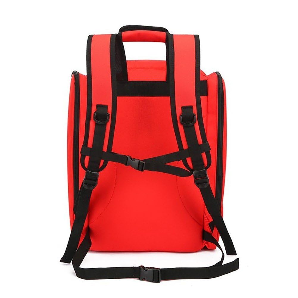 Dianzan Zaino di Pronto Soccorso, Borsa Medica di Emergenza Vuota con Riflettente, Borsa Organizer di Pronto Soccorso per Escursioni All'aperto, Campeggio, Viaggi, Auto