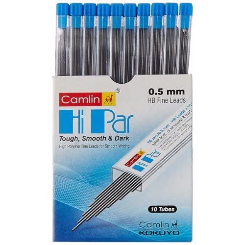 CamlinHI PAR MECHANICAL PENCIL LEADS REFILL 0.5/0.7/0.9/2.0 MM (0.5mm (H))