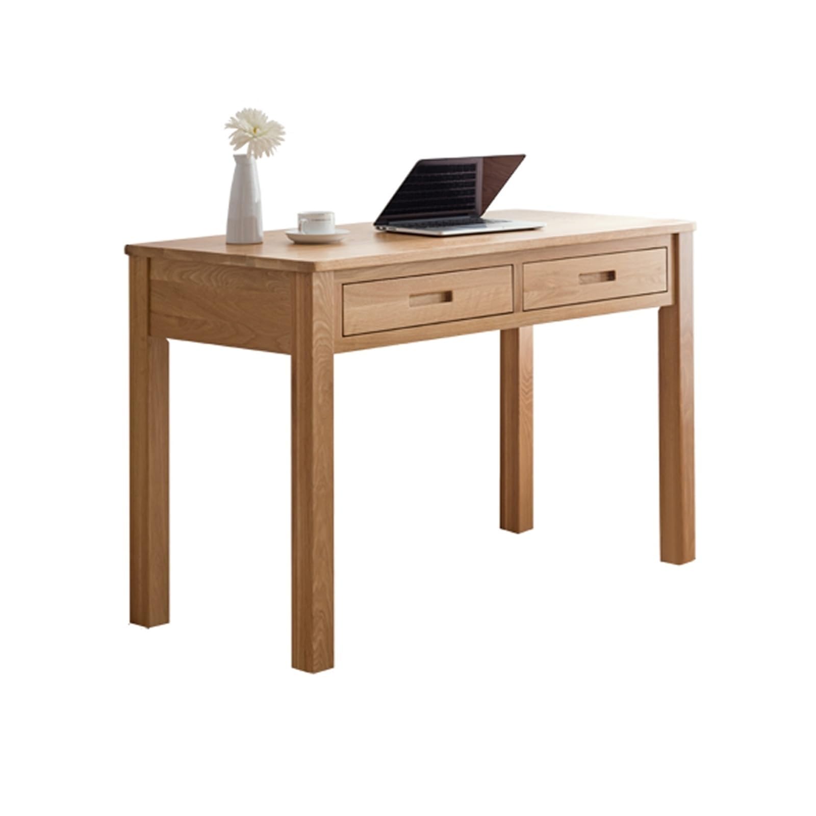 EINES Desk Game Table Home Office Desk Desk Home Office Furniture Table Computer Laptop with 2 Drawers Study Workstation Writing(1.2 meters)