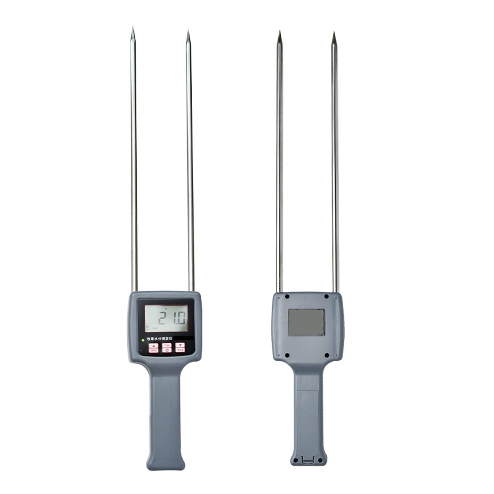 Misuratore di umidità, Misuratore di umidità rapido portatile for foraggio, rilevatore di umidità rapido for paglia, termometro per piante in vaso, giardino