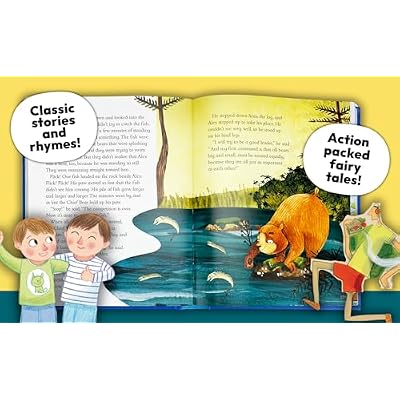 365 Stories and Rhymes - Tales of Action and Adventures: Short Nursery Rhymes, Fairy Tales and Bedtime Collections for Little Boys and Heroes Hardcover March 19, 2024