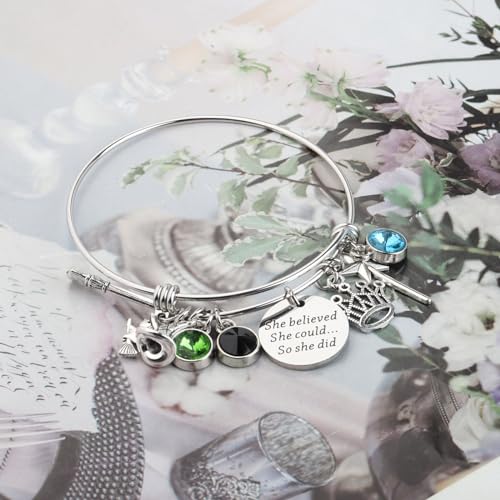 MYOSPARK Witch Inspired Musical Gift Witch Charm Bracelet Friendship Bracelet Musical Lover Gift4