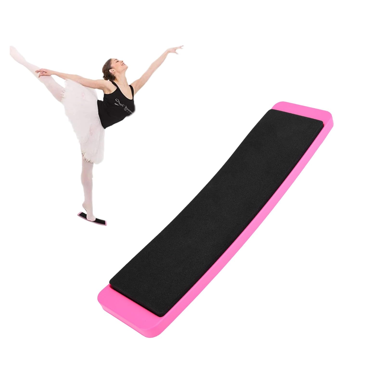 Horoper Planche De Rotation pour Tableau Planche Rotation pour Entraînement Ballet Dance Spinning Plate Portable Dance Spinning Plate Foot Balance Training Exercices de Rotation.