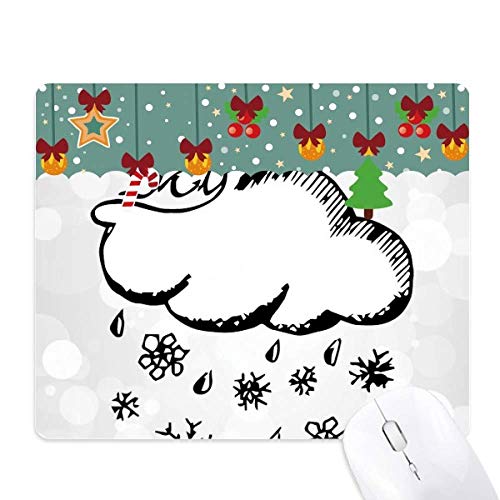 Alfombrilla de ratón de copo de nieve, el regalo navideño ideal