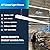 ANTLUX 8FT LED Shop Light Fixture, 110W LED Strip Light, 12200 LM, 5000K, 8 Foot LED Linear Lights, Linkable led Lighting for Garage Warehouse Workshop, Fluorescent Tube Replacement, 8 Pack