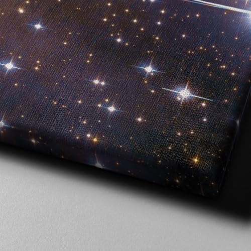 Toile NGC 6611 Hubble Télescope grand tableau pour mur vide salon - 4