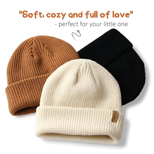 Infant Toddler Beanie Kint Hat Baby Boys Girls Beanies Kids Winter Hats Knit Children Warm Hat Caps3