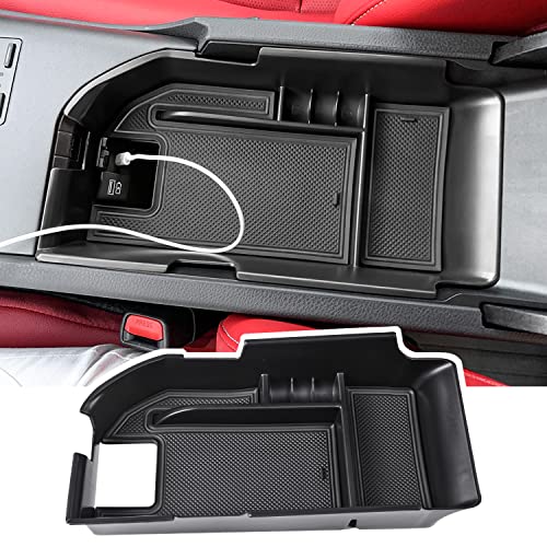 EDBETOS Center Console Organizer Tray Compatible with Toyota Camry XLE XSE 2018-2022 and Camry LE SE 2020 2021 2022 Accessories Armrest Secondary Storage Box ABS Inset Tray, Fit Dual USB Ports,Black EDBETOS Center Console Organizer Tray Compatible with Toyota Camry XLE XSE 2018-2022 and Camry LE SE 2020 2021 2022 Accessories Armrest Secondary Storage Box ABS Inset Tray, Fit Dual USB Ports,Black