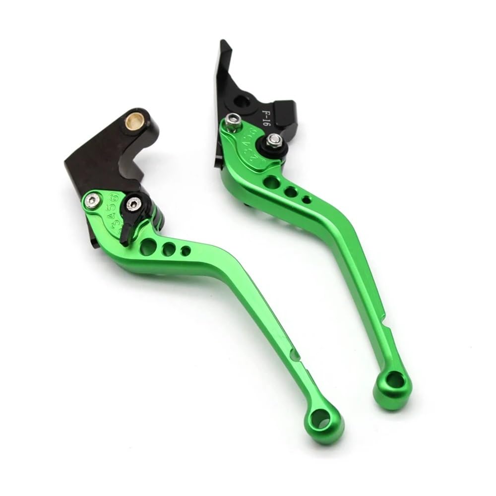 Prsdfg Long Green Brake Clutch Levers Handle Short/Long Brake Clutch Lever For Fz6n Fz1n Fz6s Fz1s For Fazer Fz8 Xj6 Xj6n Xj6f Xj6s For Diversion Motorcycle Accessories