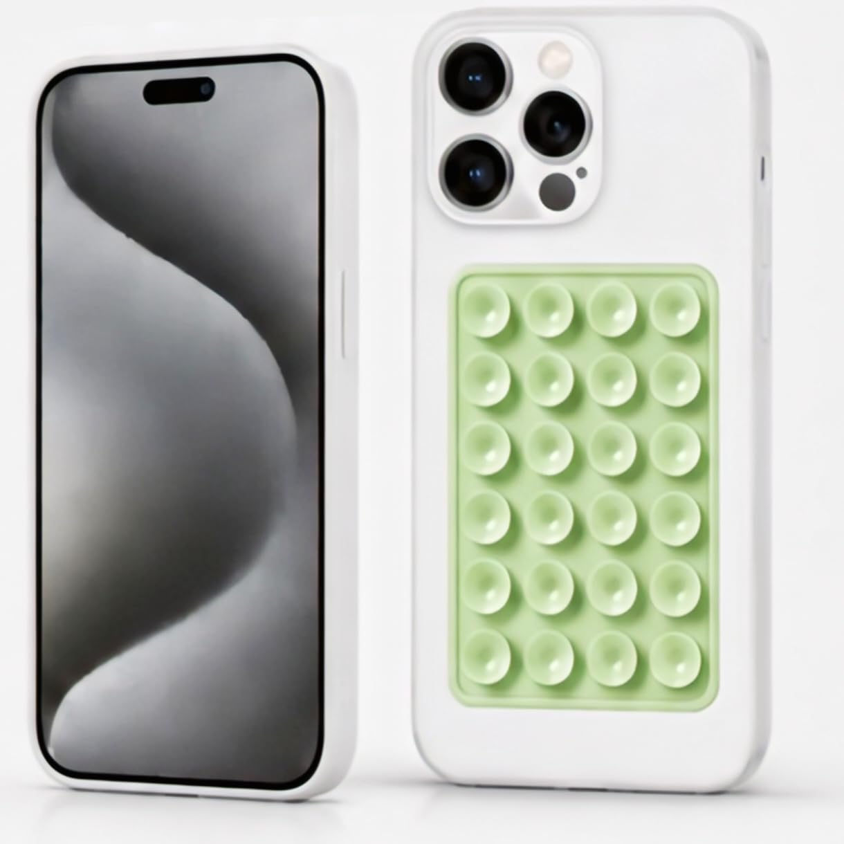 Dev Case Hub Hands-Free Silicone Suction Mobile Holder Pad – Anti-Slip Grip Mat for Mirror (Mint Green, Universal Compatibility for All Smartphones)-image-40