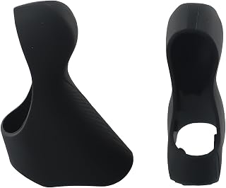 Besttoolifes Cubierta de gel de sílice para palanca de freno de bicicleta compatible con Ultegra 105 ST-6700, 10 velocidades, varios colores disponibles (negro)