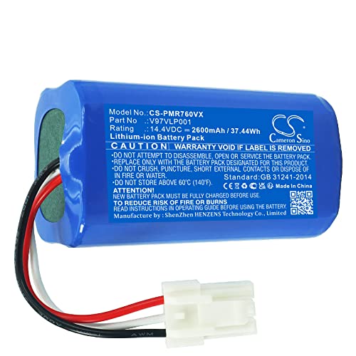Batería de repuesto para Panasonic MC-RS755 recargable de ión de litio