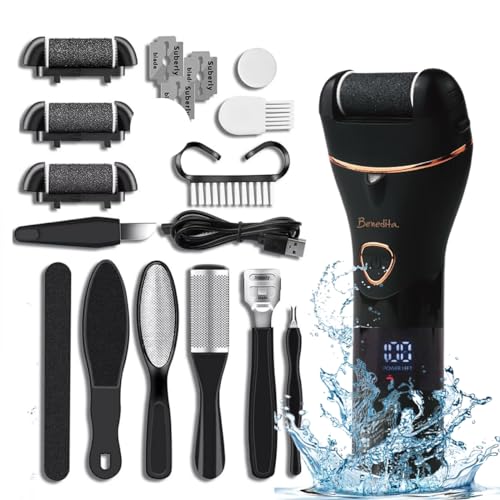 Removedor de Calos 10 em 1 Profissional Lixador de pé Elétrico Premium