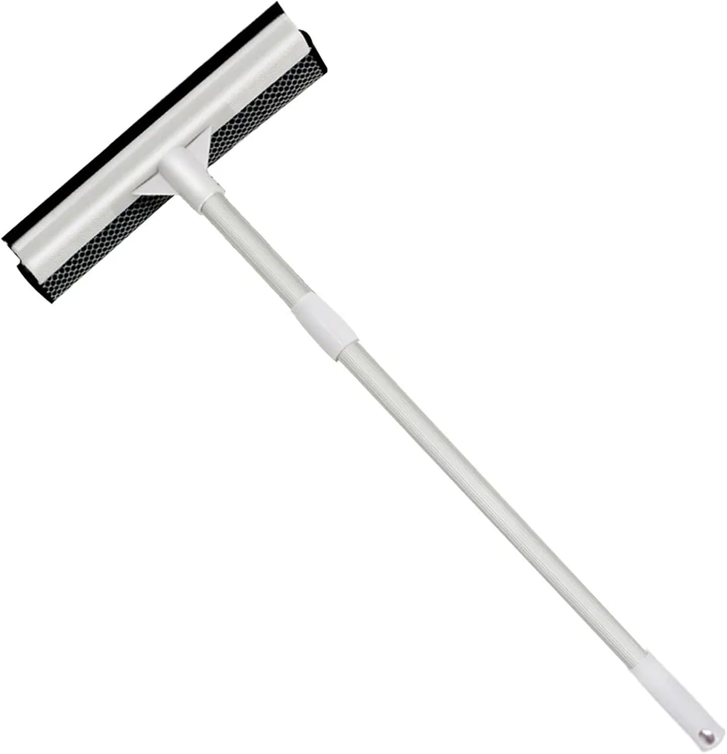 Glass Window Cleaning Tool Double-Sided Window Cleaner Bathroom Clean Scrapers Car Window Washing Brush Cleaner(Black)