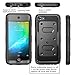 i-Blason Armorbox Case Designed for iPod Touch 7/6/5, Full Body Case with Built-in Screen Protector for Apple iPod Touch 5th/6th/7th Generation, Black