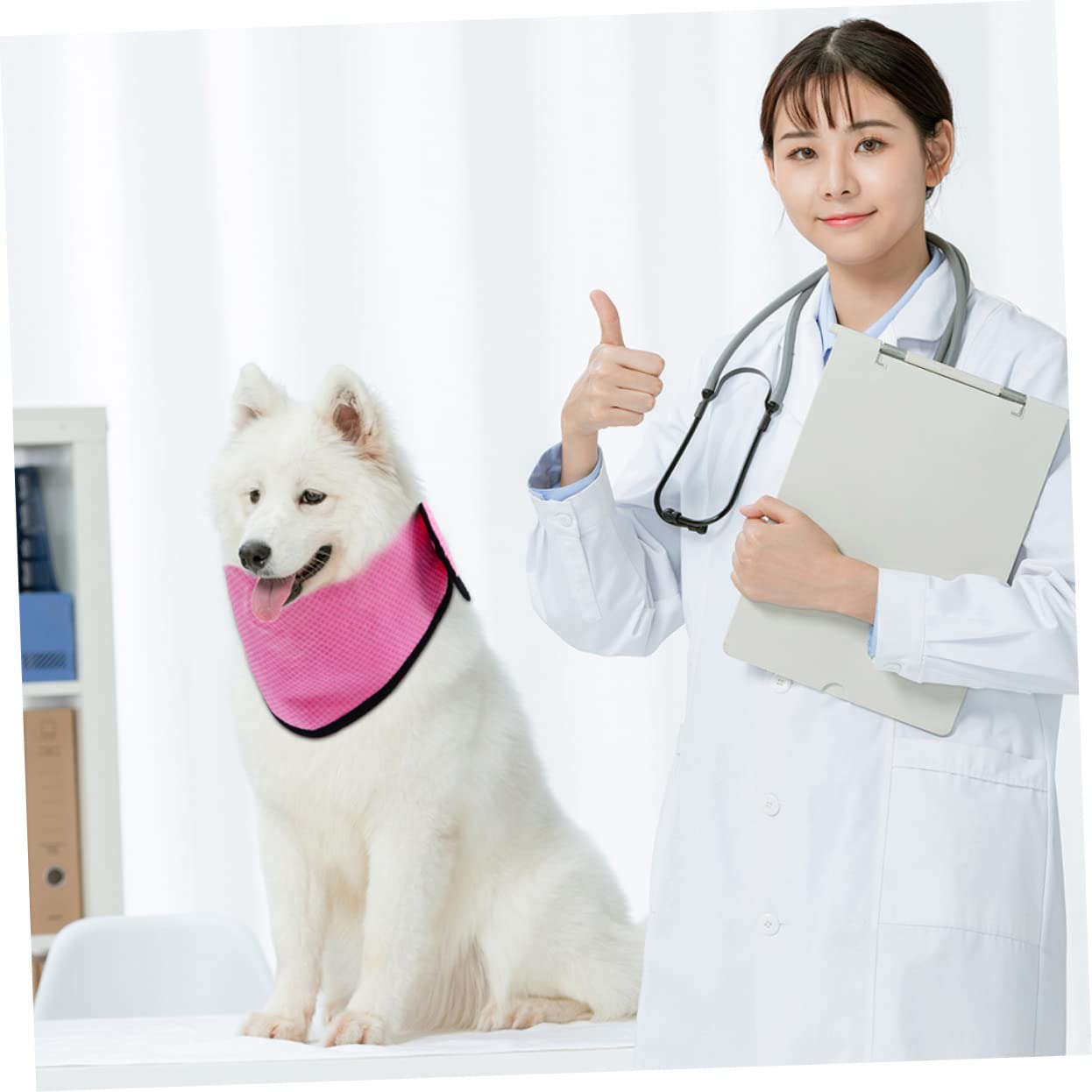 BESPORTBLE 6stücke Kühltuch Für Haustiere Atmungsaktives Kühlhalstuch Für Hunde Und Katzen Für Heiße Sommertage Mit Schnellem Kühleffekt Und Punkten Für Angenehmen Komfort Unterwegs