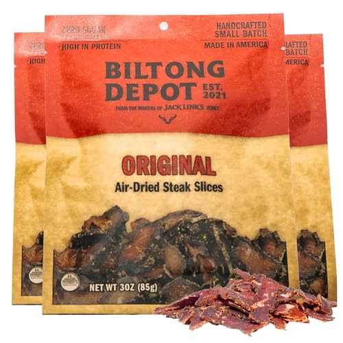 Biltong Depot Original Lean Biltong Slices Bundle - 3oz (3