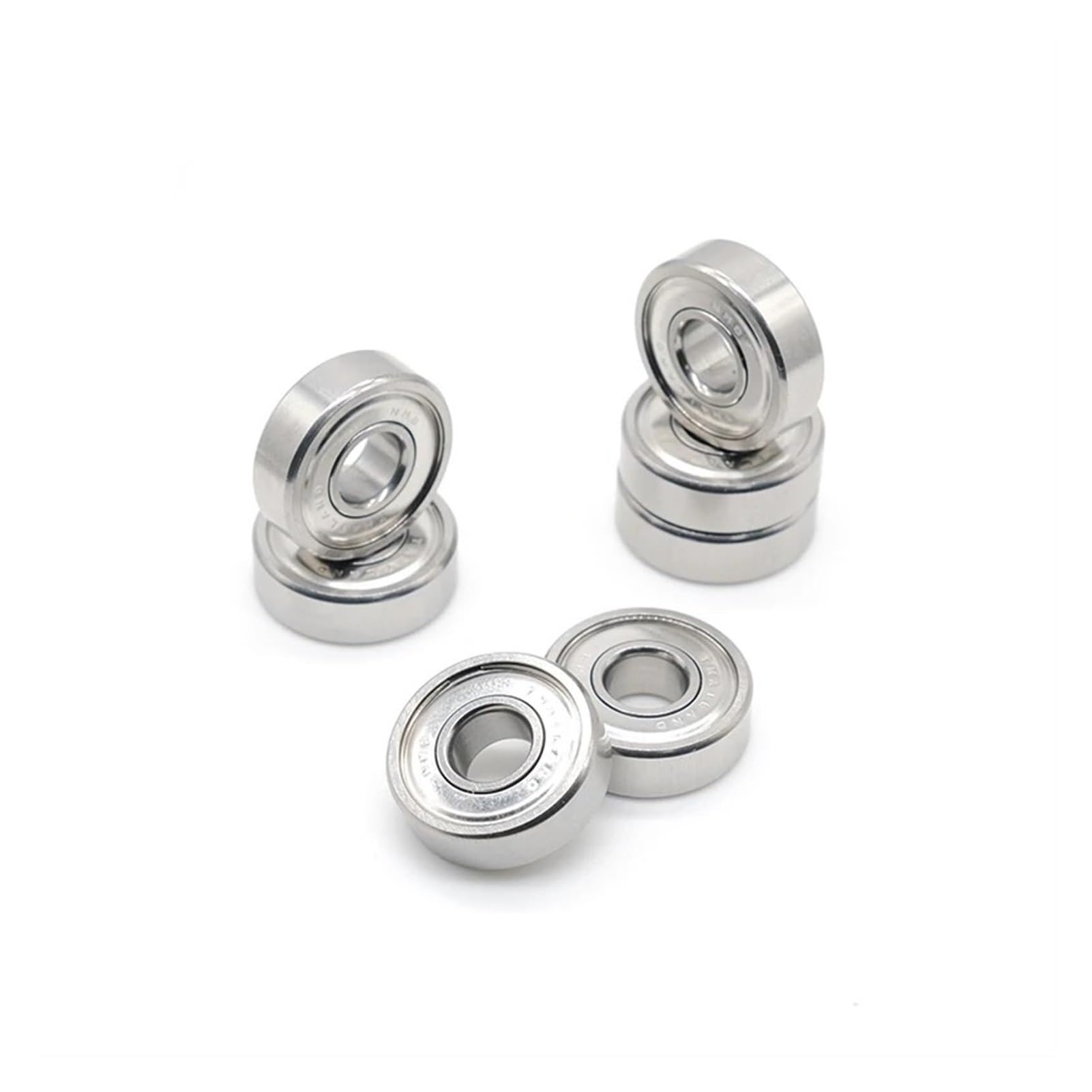 Industrial Shaft Bearings, 4Pcs ABEC-7 608ZZ 8x22x7 mm Deep Groove Ball Bearing