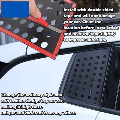 Panel de cristal triangular para ventana trasera Jeep Compass 2017 2018 2019 7