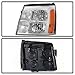 ACANII - For 2003-2006 Cadillac Escalade (HID Model) Headlights Headlamps Factory Style Lights Driver + Passenger Side