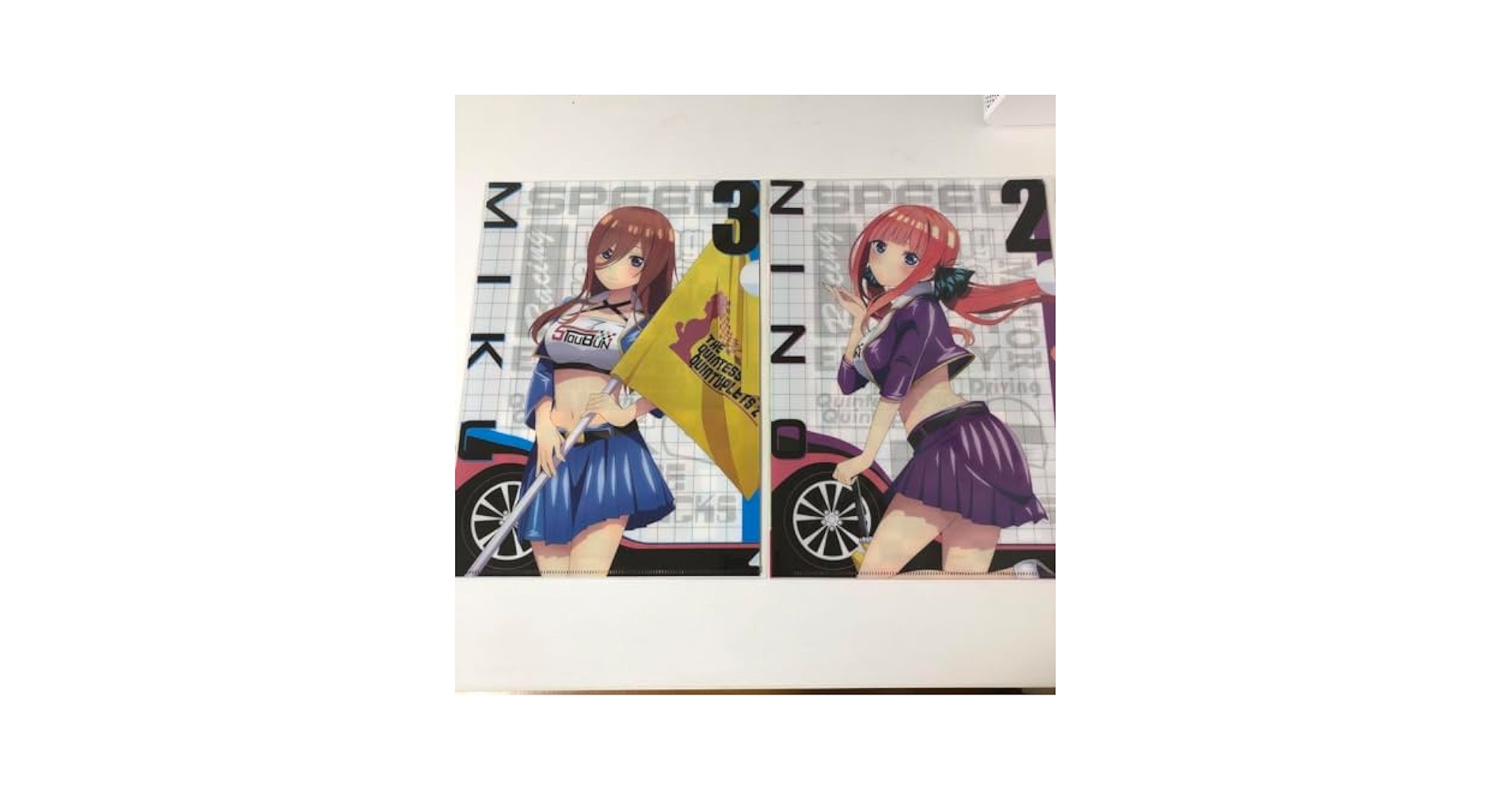 五等分の花嫁 レースクイーン クリアファイルセット ドンキ 五等分の花嫁 レースクイーン クリアファイルセット ドンキ 即