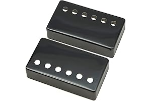 KAISH Black Humbucker Covers: Premium Protection for Your Pickups
