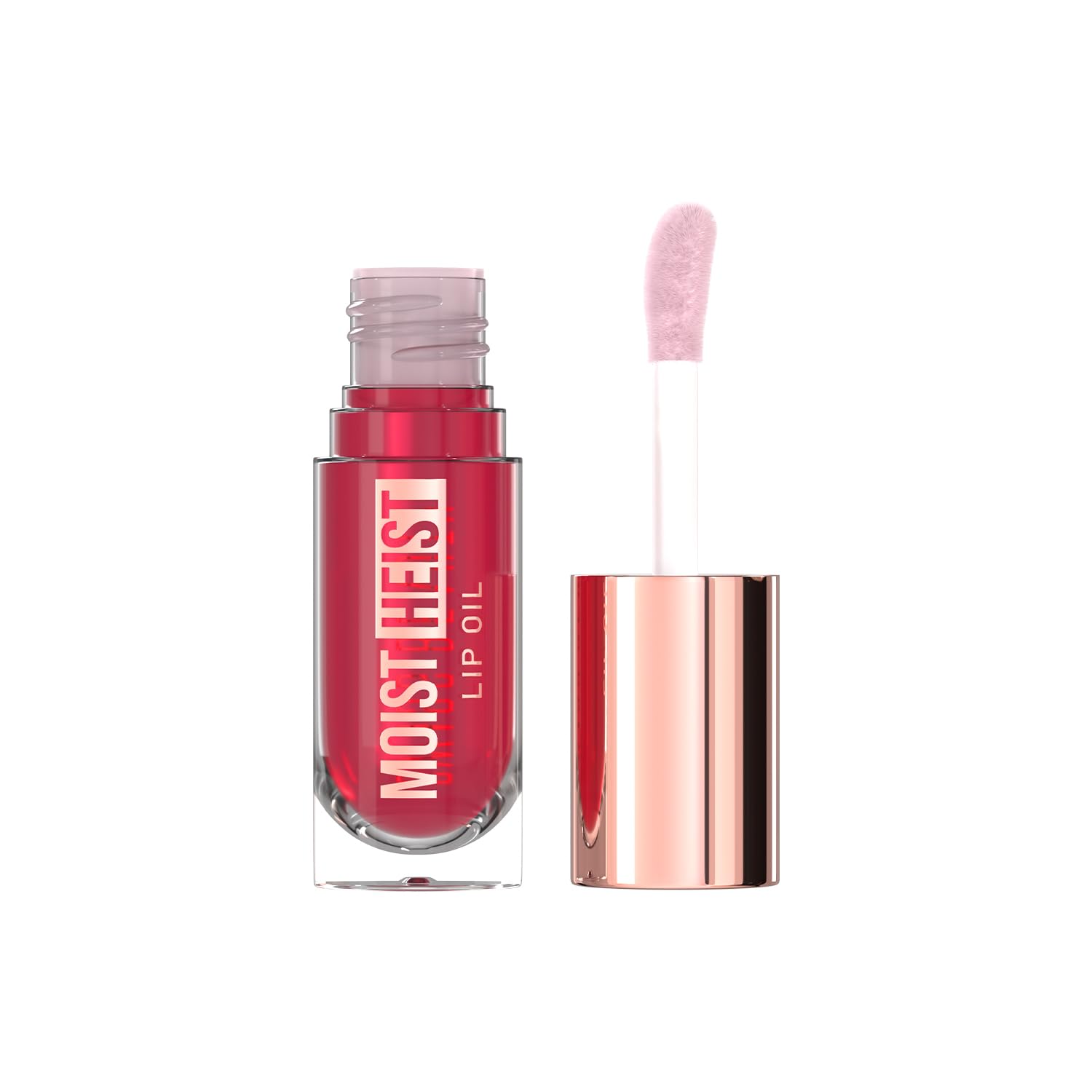 Swiss Beauty Moist Heist Lip Oil | Colour-Changing | With Vitamin E & Mint Oil | Nourish & Protect | Shade- 1: Berry Robbery, 4.8g-picture-19
