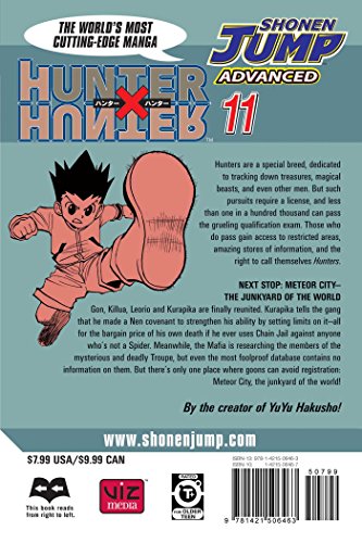 Hunter X Hunter, Vol. 11: Next Stop: Meteor City--The Junkyard of the World: Volume 11
