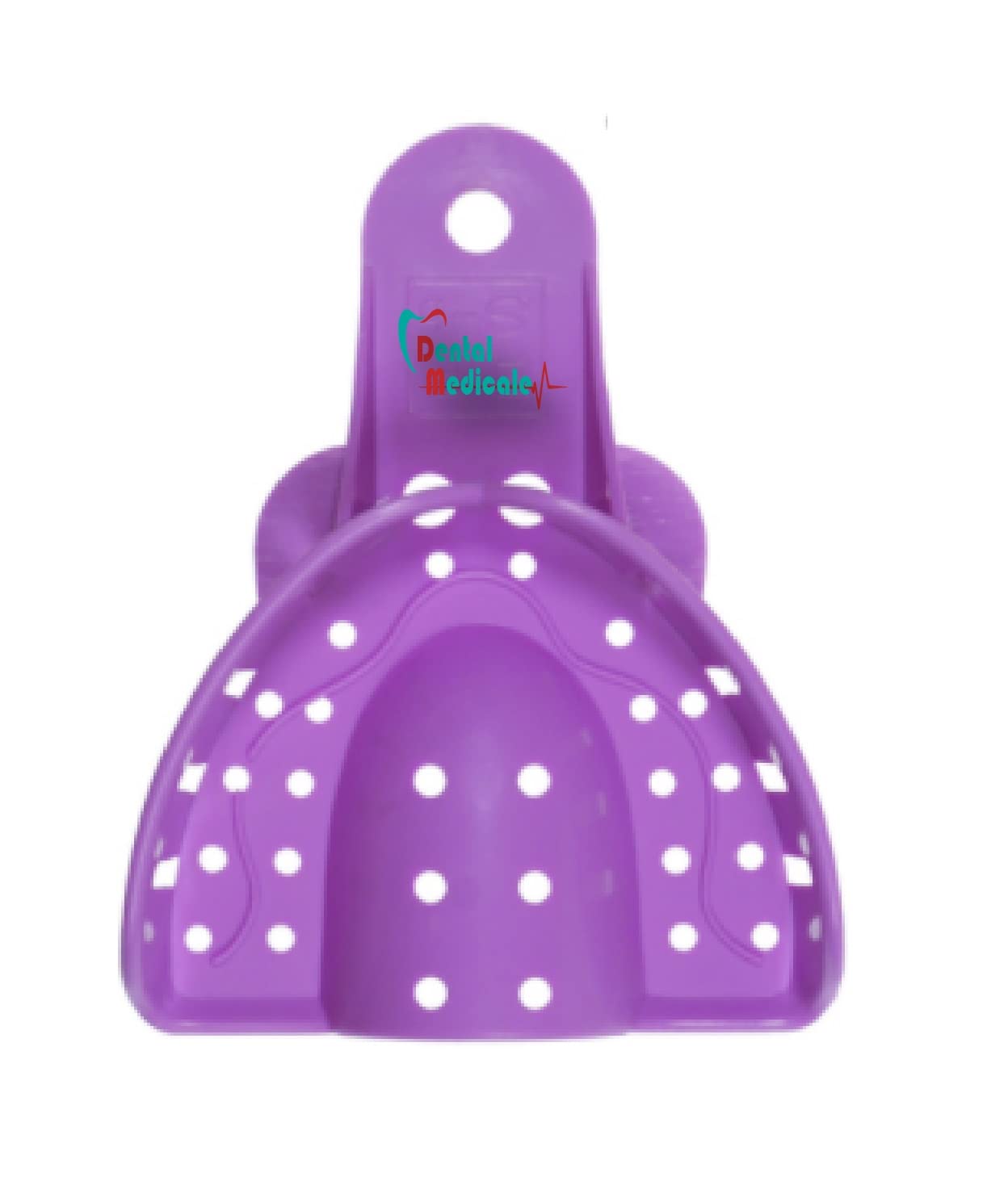 Portaimpronte monouso plastica ABS per impronte dentali confezione da 12pz Small