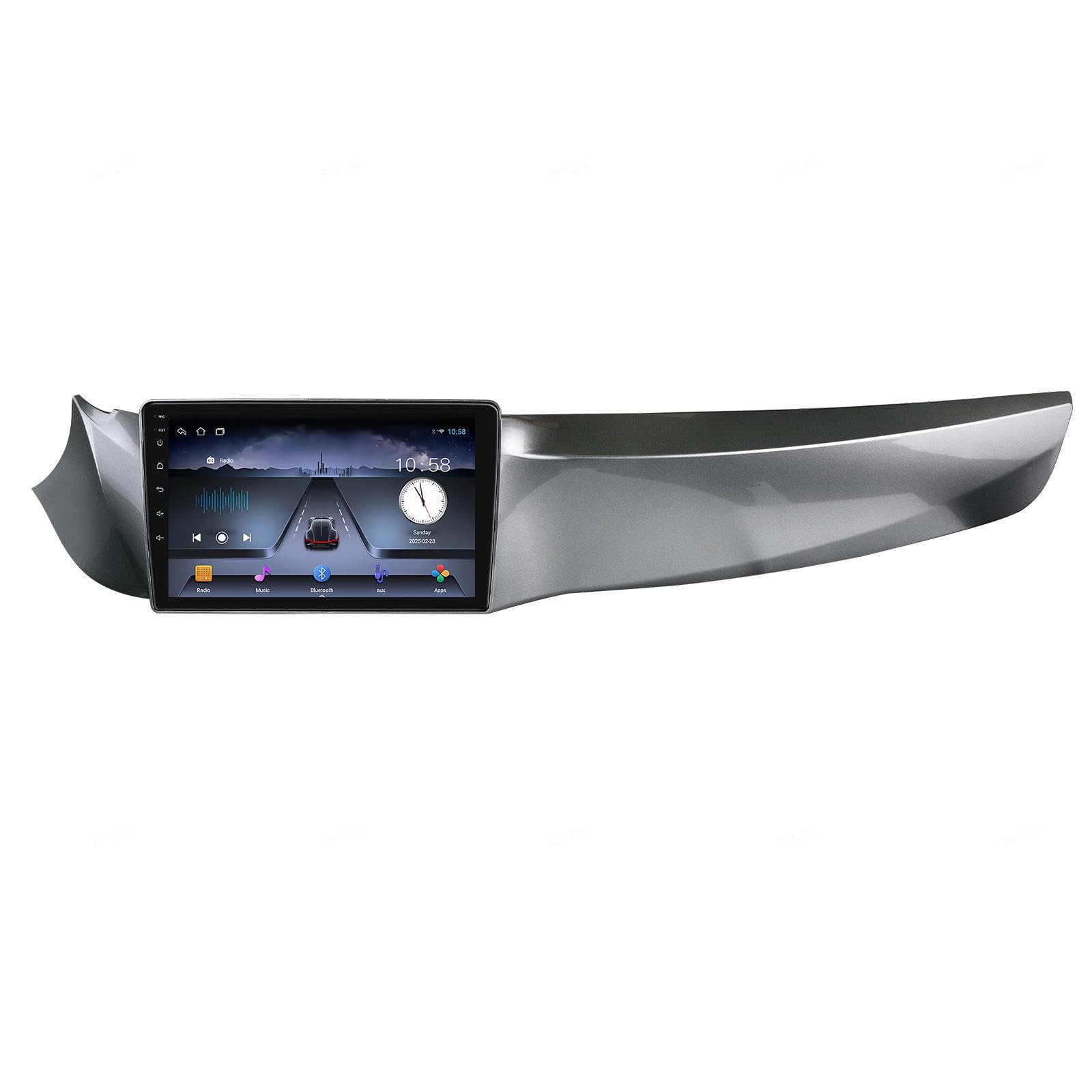 Android 15 Odtwarzacz Samochodowy Radio 9-calowy Ekran Dotykowy Multimedia Dla Alfa Romeo Giulietta 2010-2014, Nawigacja Gps Obsługa Bluetooth 4g Wi-fi, Kamera Cofania Mirror Link,4CoreWifi1G+16G