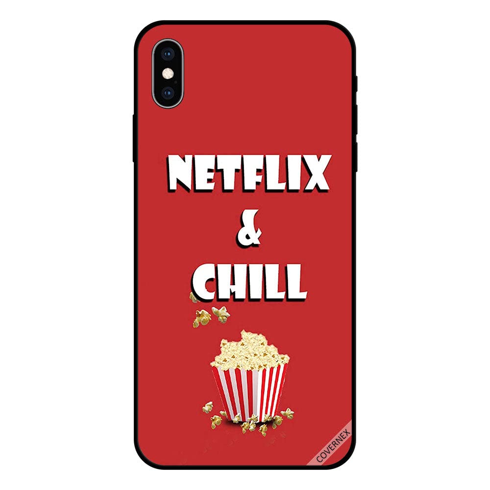 iPhone X Case Cover Netflix & Chill
