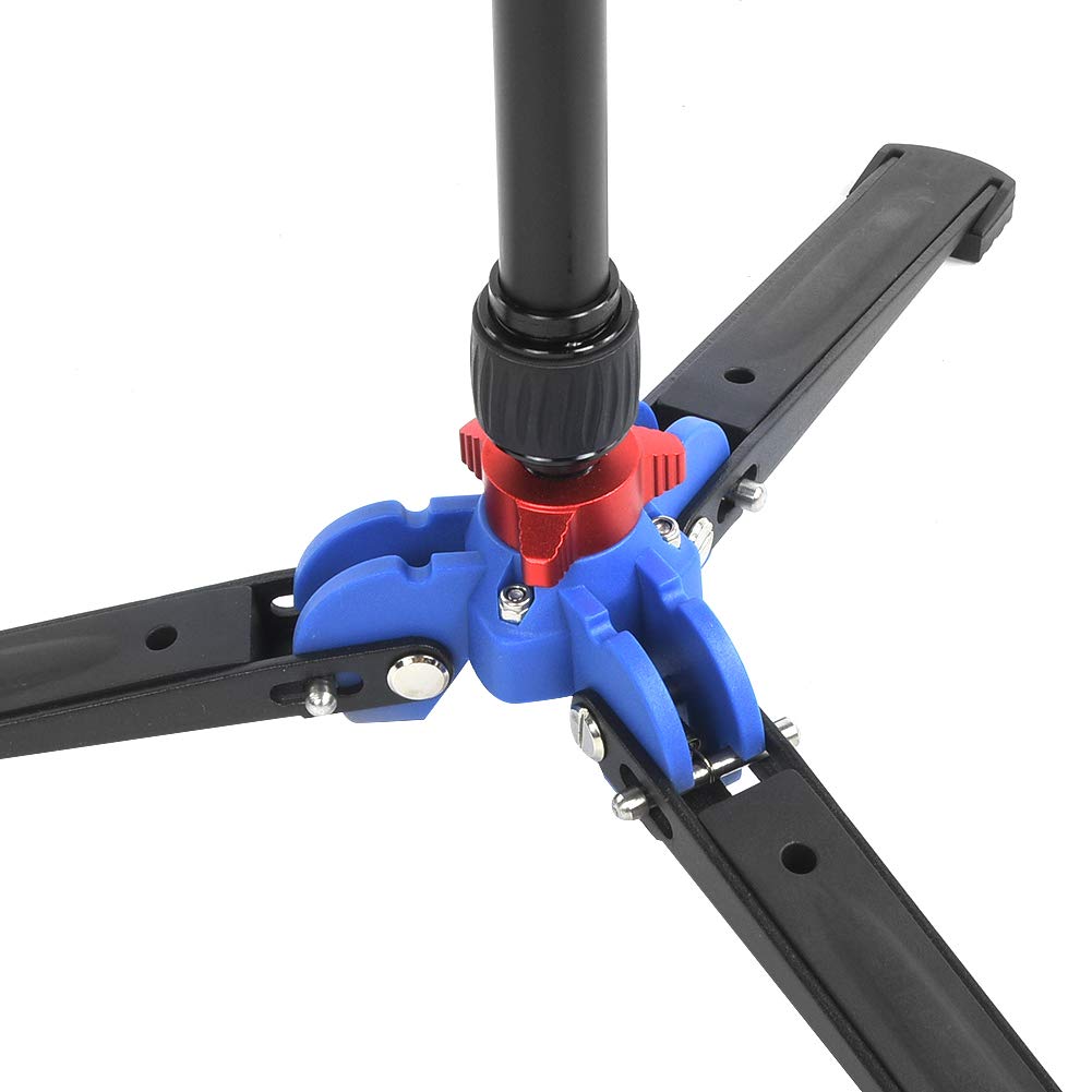 Monopié telescópico profesional para cámara de aleación de aluminio, ligero, portátil, altura ajustable con base M2 para fotografía de viajes al aire libre, 160 cm