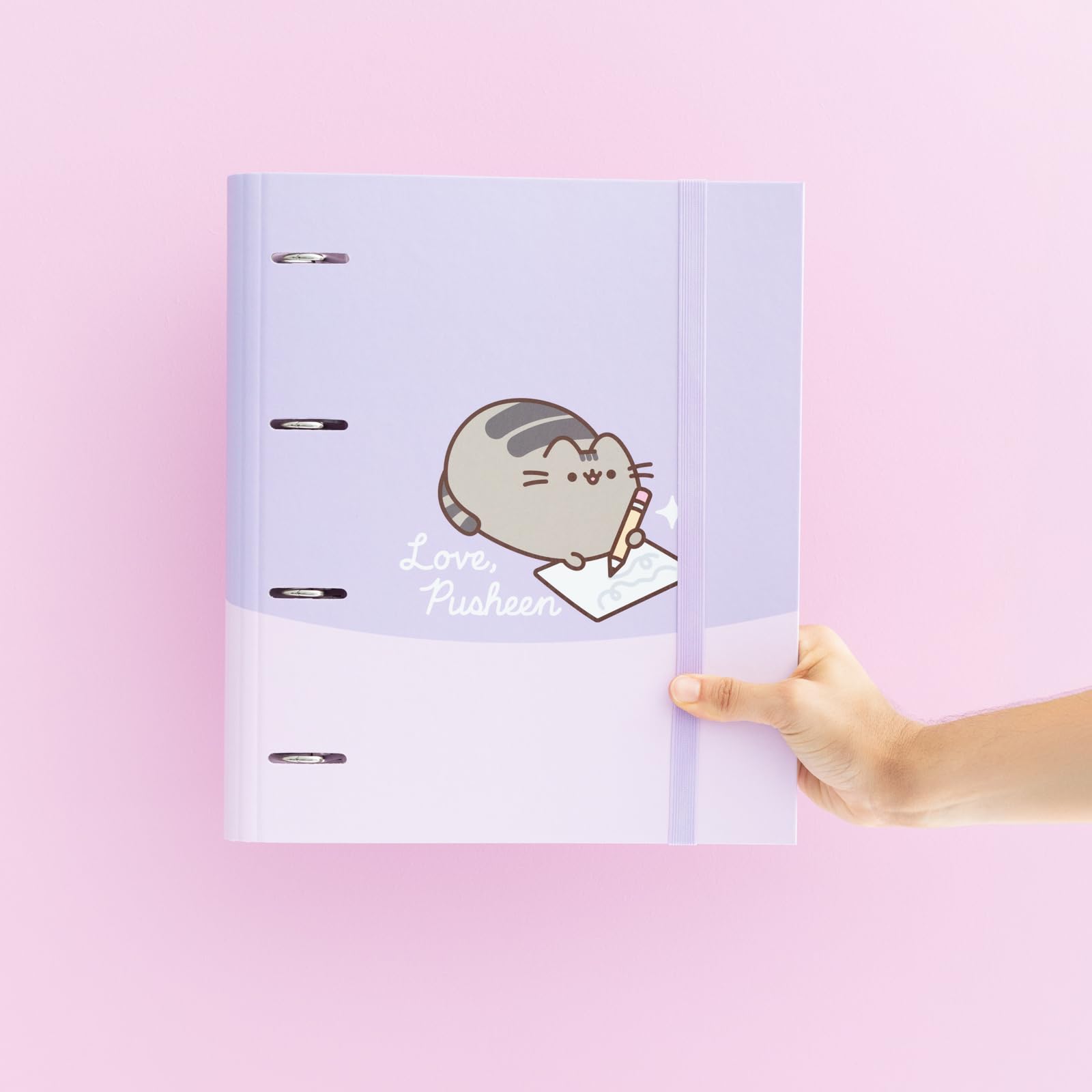Raccoglitore A4 Pusheen Moments - Con Copertina Rigida Ed Elastico - Foto 11