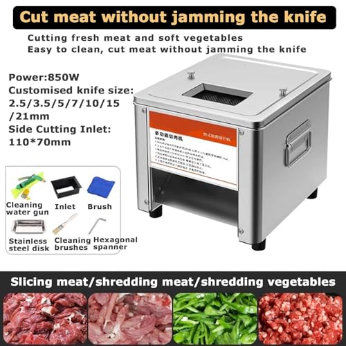 Cortadora eléctrica comercial de carne UMJIGF miniatura 3