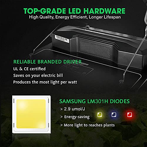 VIVOSUN GIY 4x2 Grow Tent Complete System, 4x2 ft. Grow Tent Kit Complete with 4 Inch Inline Fan Package, VS2000 LED Grow Light, Temperature Humidity Monitor, Netting, Grow Bags, Pruning Shear & Timer 4 VIVOSUN GIY 4x2 Grow Tent Complete System, 4x2 ft. Grow Tent Kit Complete with 4 Inch Inline Fan Package, VS2000 LED Grow Light, Temperature Humidity Monitor, Netting, Grow Bags, Pruning Shear & Timer - Image 5