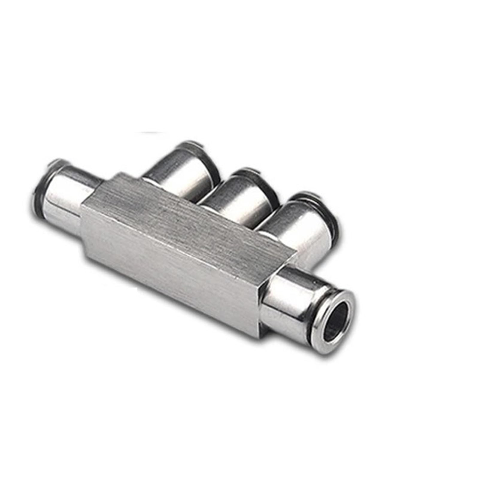 Conector rápido neumático de metal para conducto de aire comprimido de 10mm