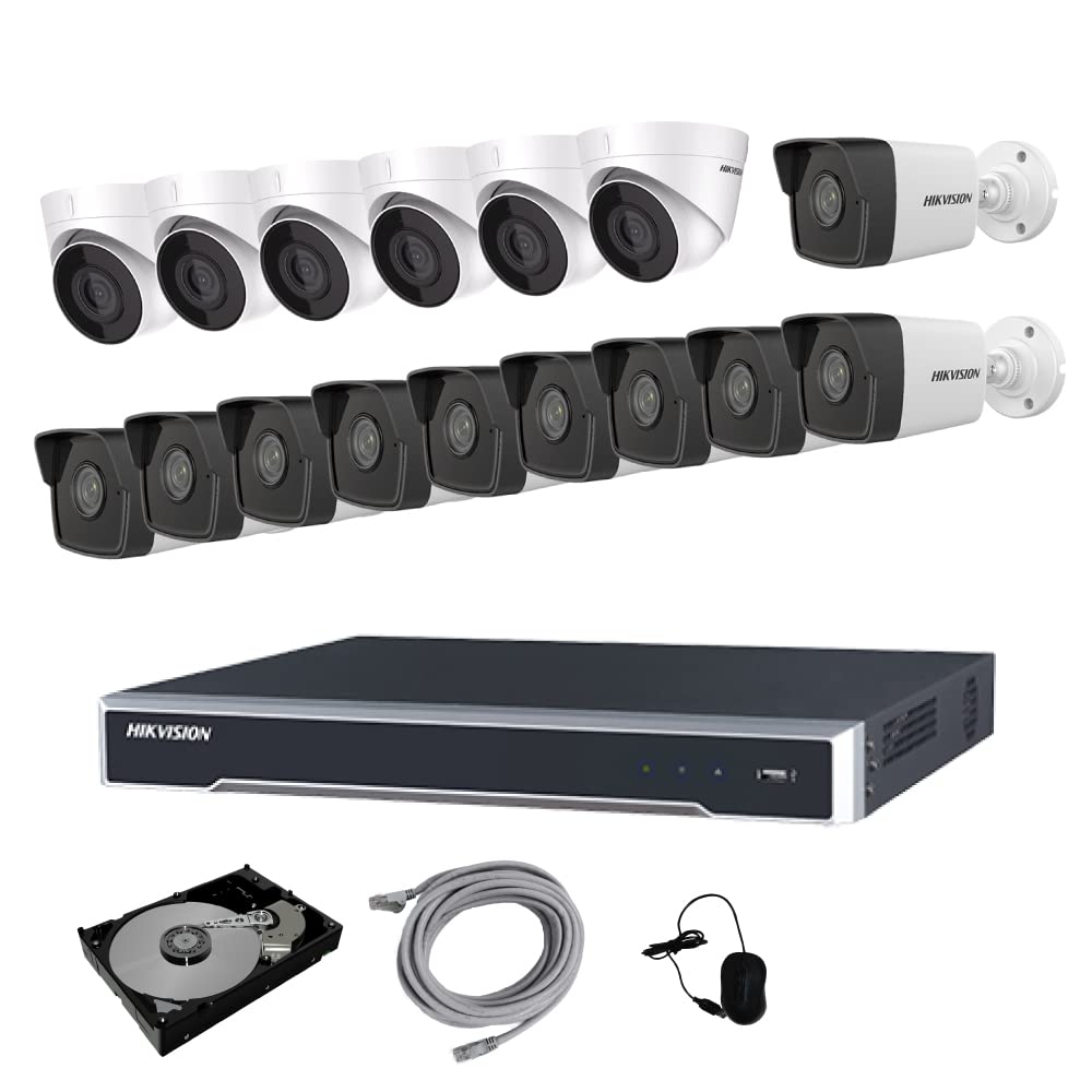 Amazon.co.jp: HIKVISION (ハイクビジョン) マイク内蔵 防犯カメラ