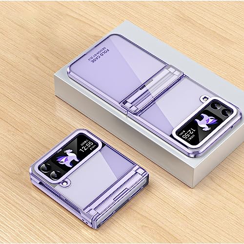 折り畳みスマートフォン、透明ディスクケース付く 折り畳みスマートフォン、透明ディスクケース付く