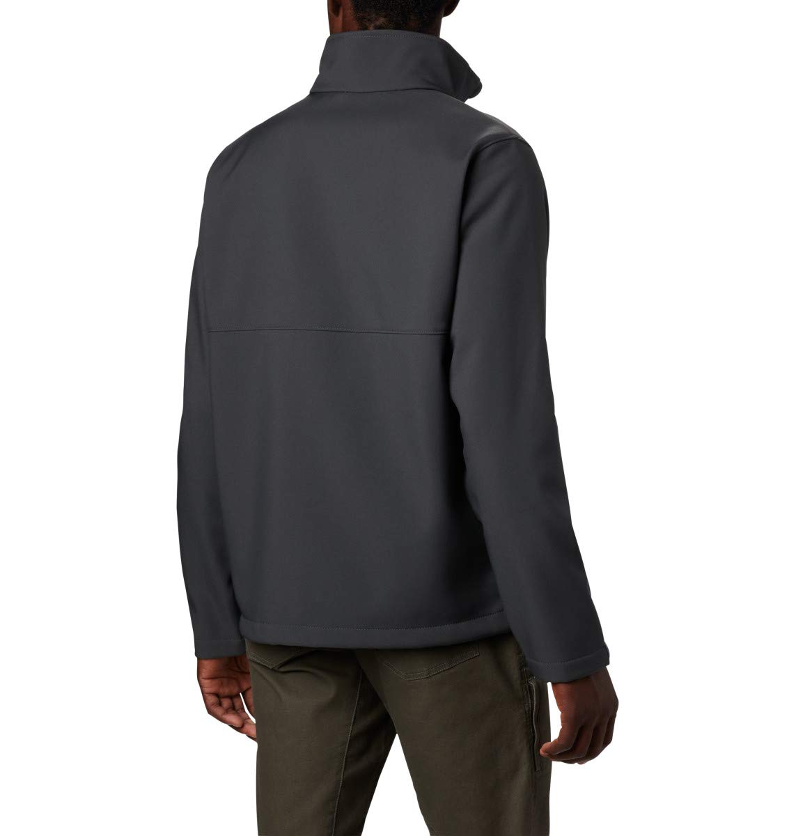 NCAA Iowa Hawkeyes Men's Ascender Softshell Jacket, X-Large, IW - Shark