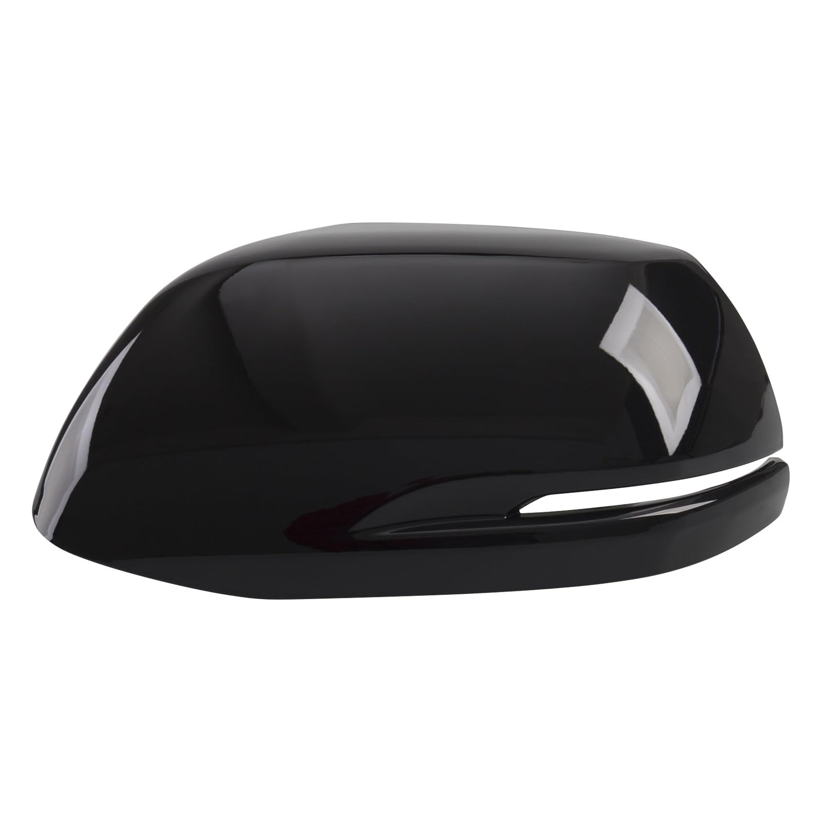 For CRV For CR-V 2012 2013 2014 2015 2016 Door Rearview Mirror Cover Cap Housing Protective For Exterior Mirrors Car Accessories Mirror Cover Cap(Black Left)