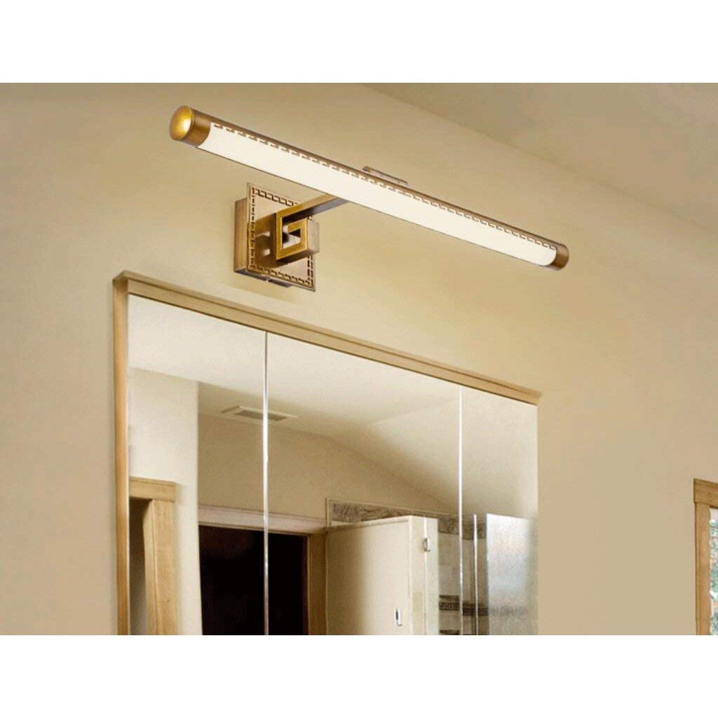 Lampy do kąpieli Lustro Przednie światło Chińskie lustro Reflektor Led Lustro łazienkowe Reflektory Retro Minimalistyczny Nordic Szafka łazienkowa Światła lustrzane Kinkiet Oświetlenie komody