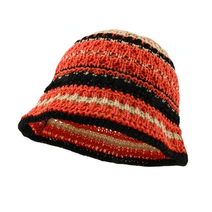 Y2k Beanie for Women Crochet Bucket Hats Men...