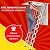 VNABO Attic Telescopic Ladder Semi-Automatic Titanium Magnesium Carbon Steel Folding Ladder Home Stealth Step Ladders 1102lb