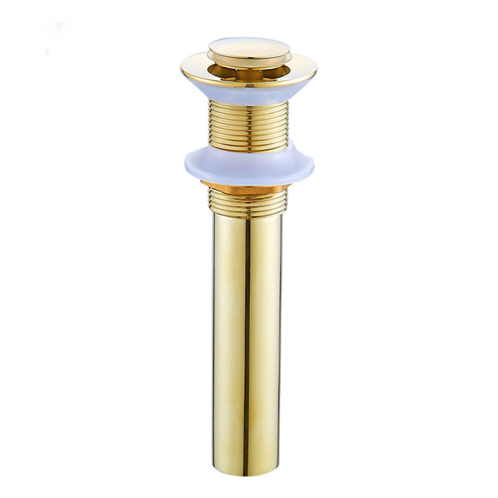 VáLvula DesagüE Lavabo,Valvula Lavabo Laton,Valvula Click Clack Lavabo,Desague Lavabo,latón,Tapon Lavabo Click Clack Universal,Valvula Desague Lavabo Para BañO,Oro B