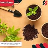 KOTARBAU® Naturalna Ziemia Kokosowa do Roślin i Terrariów 2 x 650 g - 14 l Ziemi Doniczkowej z Włókna Kokosowego