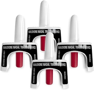 NaloxKit Demo Training Devices, Pack of 4, for use in Instruction of Nasal naloxone.