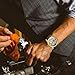 MASTOP Men's Fashion Big Dial 3D Sculpture Dragon Watches Men Quartz Watches Luxury Exquisite Creative Watch (Fashion/Grey)
