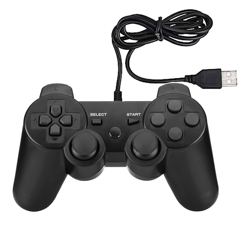 Finera Wired Controller Replacement for Sony Playstation2 Console Video Game