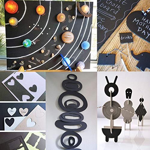 image for Winlyn 20 Pcs EVA Foam Sheets 6mm Craft Foam Cosplay Foam 9